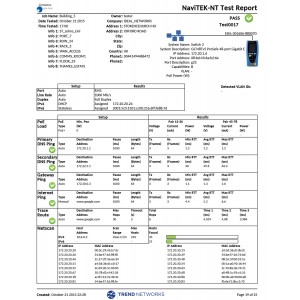 Trend Networks Copper and Fibre Network Troubleshooter - NaviTEK NT