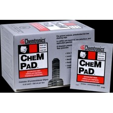 CHEM PAD Presaturated Pads - 50 Pre Saturated Wipes
