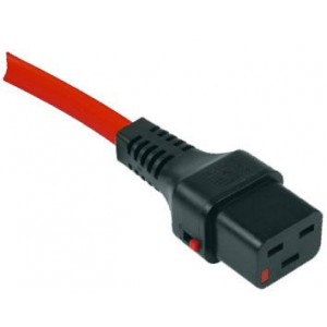 Locking IEC C19 to IEC C20 Power Cables